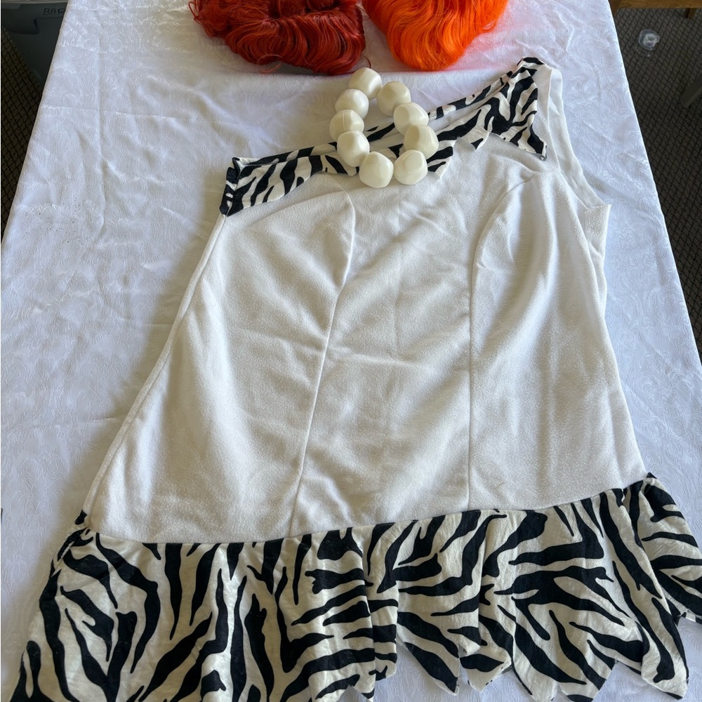 Couples costumes- The Flintstones Fred and Velma XL - Picture 2 of 10